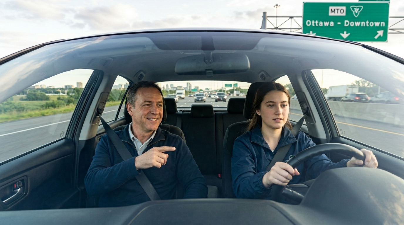 highway driving lessons in Ottawa