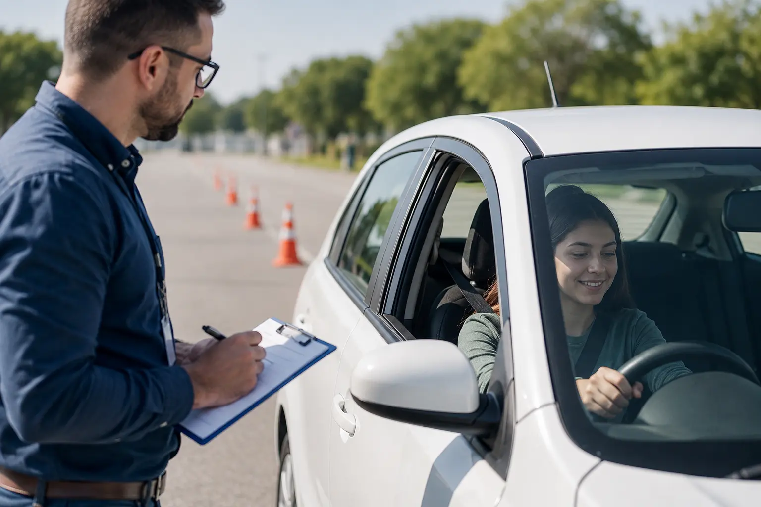 driving testing school