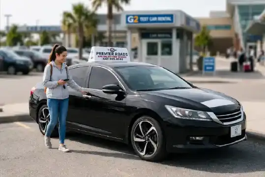 BDE Online Course + Road Test Car Rental G2