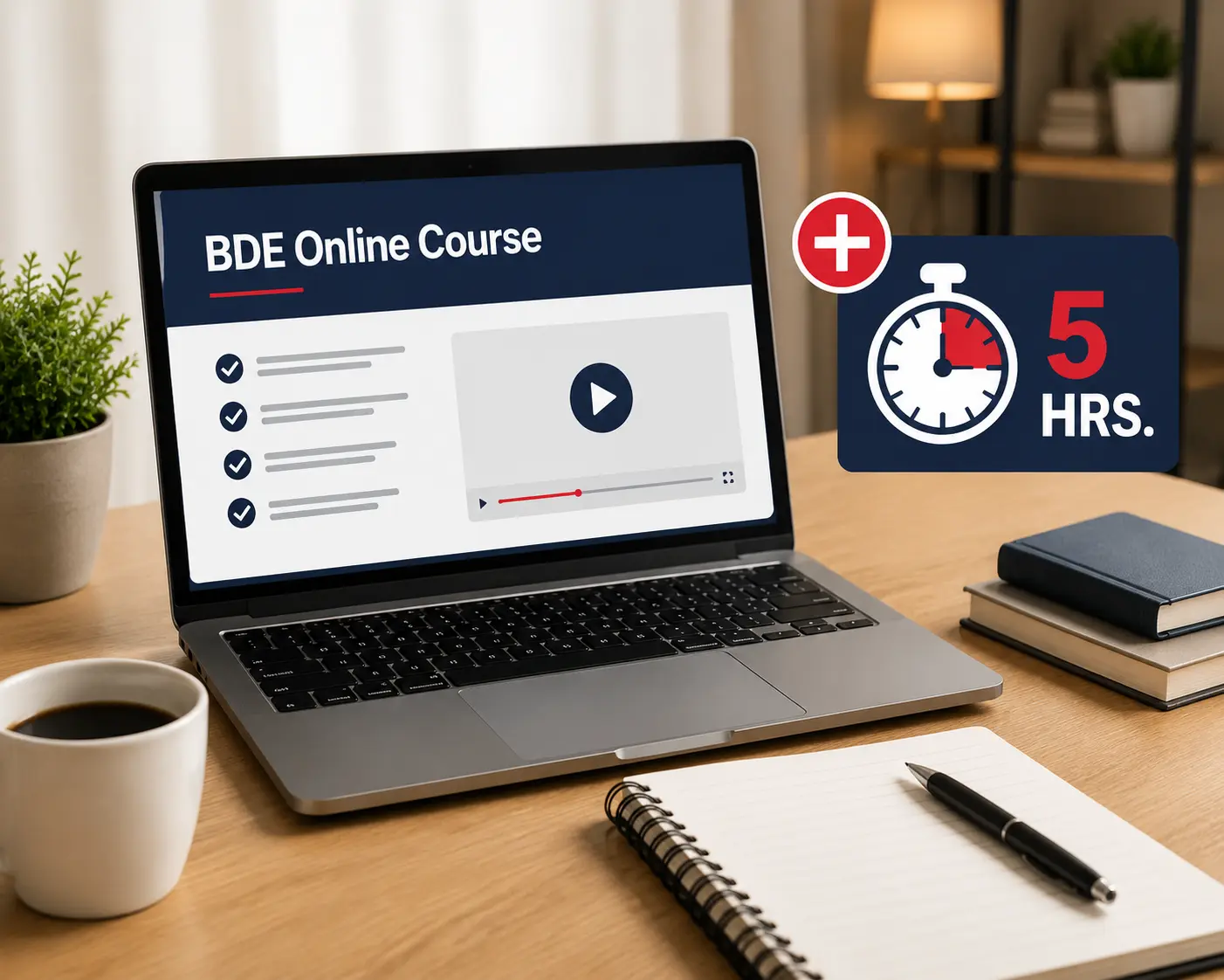 BDE Online Course + Extra 5 hrs.